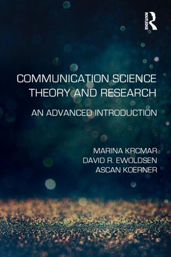 Communication Science Theory and Research - cover
