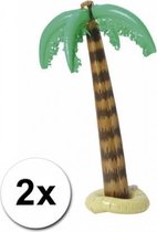 2x opblaasbare palmboom 90 cm