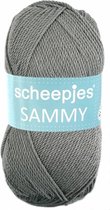 Scheepjes sammy 113 grijs. PAK MET 5 BOLLEN a 100 GRAM. Kl.NUM. 78484