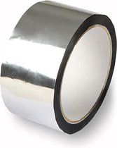 SENCYS rol met ruban aluminiumtape 50m | chroom