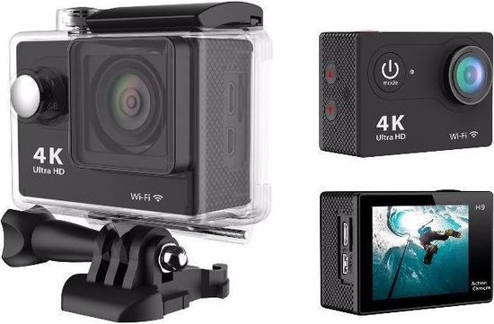 Action Cam – Actie Camera – Ultra HD – 170 graden Wide Angle – 2 inch  scherm – Zwart –... | bol.com