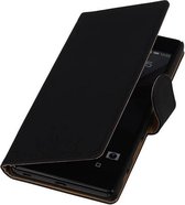 Bookstyle Wallet Case Hoesjes voor Sony Xperia Z5 Premium Zwart