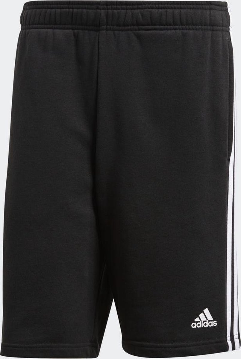 adidas Essentials French Terry Sportbroek - Maat M - Mannen - zwart/wit adidas Essentials French Terry Sportbroek - Maat M - Mannen - zwart/wit