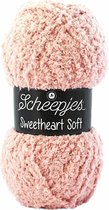 Scheepjes Sweetheart Soft 12 zalm. PAK MET 10 BOLLEN a 100 GRAM. KL.NUM. 7094/1.