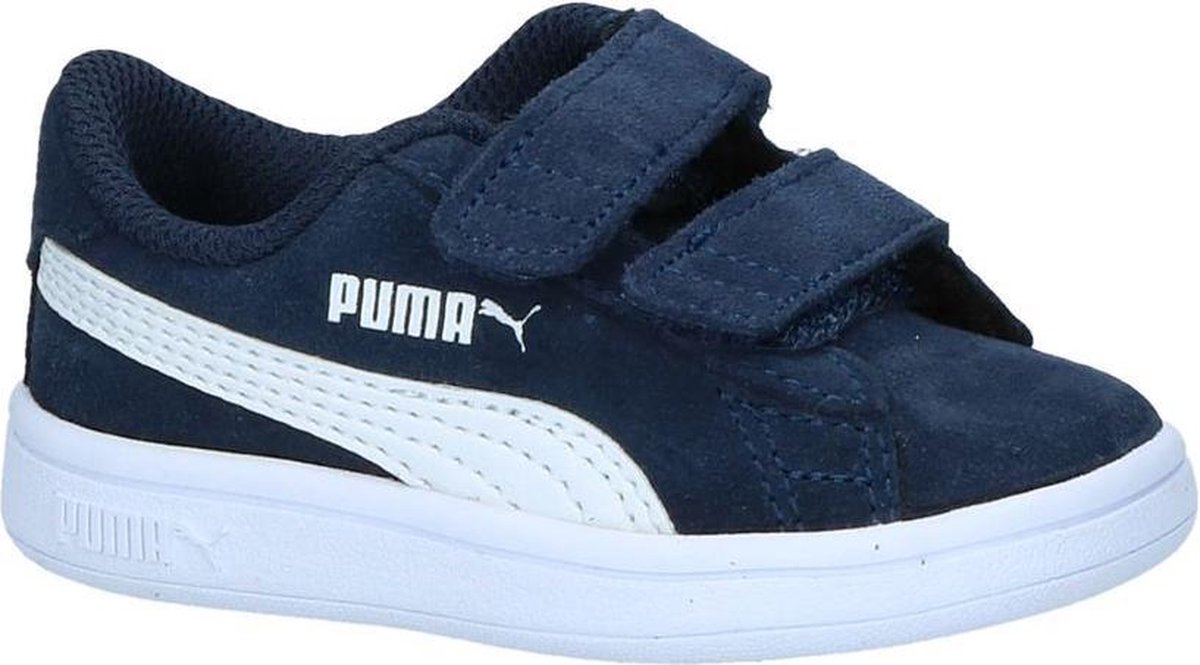 Puma Smash v2 SD V Sneakers – Unisex Blauw