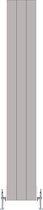 Design radiator verticaal aluminium mat cappuccino 180x28cm 809 watt- Eastbrook Malmesbury