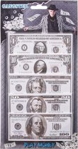 Speelgoed dollar geld - 100 stuks - 6,5 x 14 cm - Nep geld