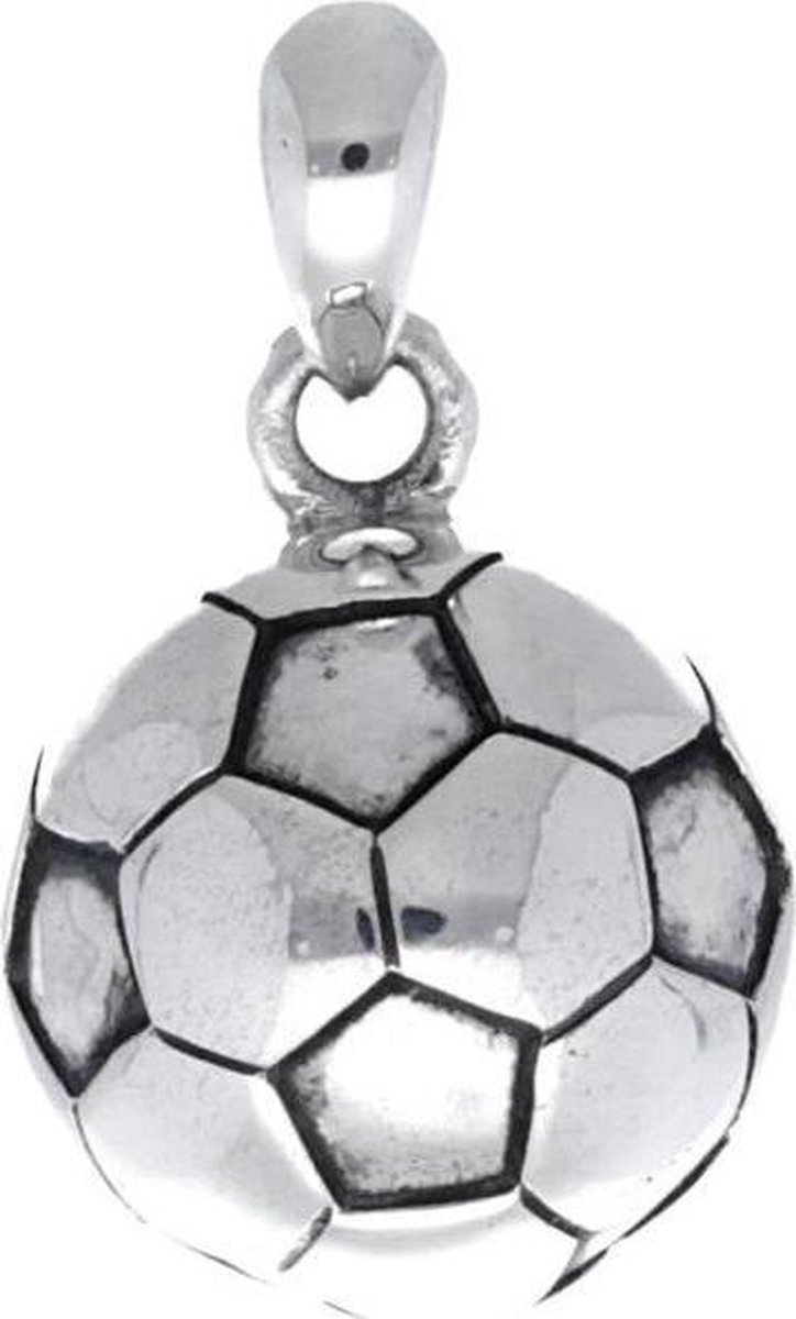 Zilveren Voetbal kettinghanger