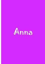 Anna - Personalized Notebook