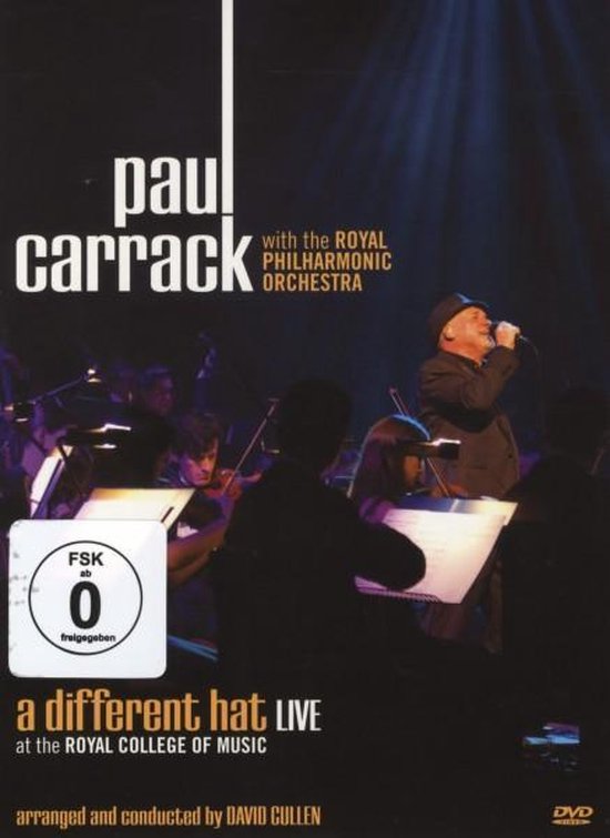 Cover van de film 'Paul Carrack - A Different Hat Live'