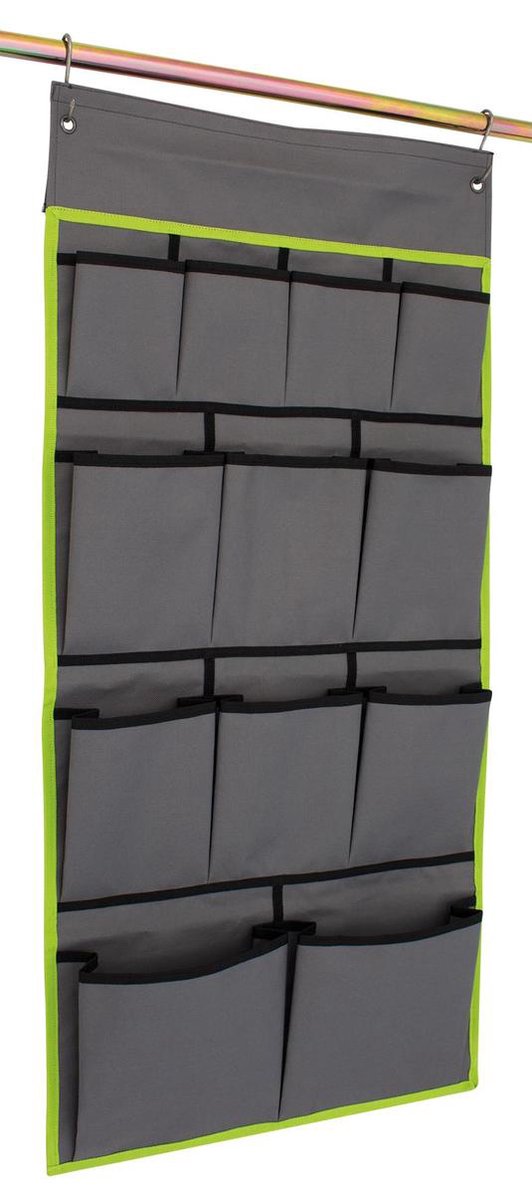 Eurotrail Tentorganiser Derby Large - Charcoal/Lime van Eurotrail — afbeelding 2