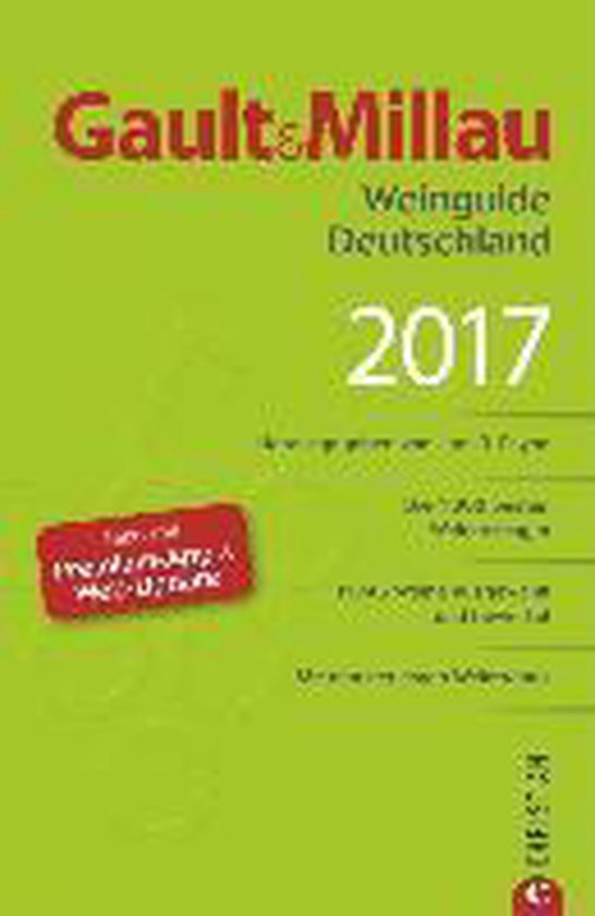 Gault & Millau Weinguide Deutschland 2017 - cover