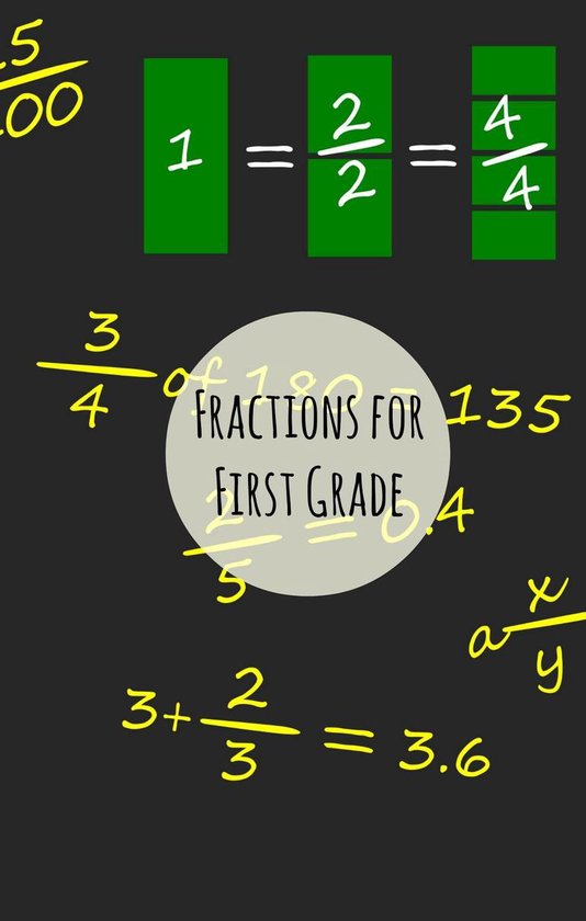 Fractions for First Graders - cover