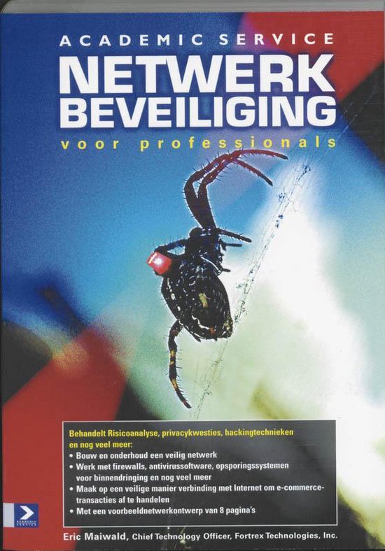 Cover van het boek 'Netwerkbeveiliging'