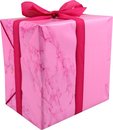 LOVLY® Cadeaupapier, 30cm, 200m, 80gr/m², Marble Candy, roze