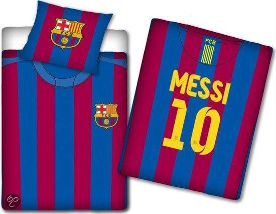 Jumping jack Snel Leesbaarheid Barcelona Dekbedovertrek messi shirt: 140x200 cm | bol.com