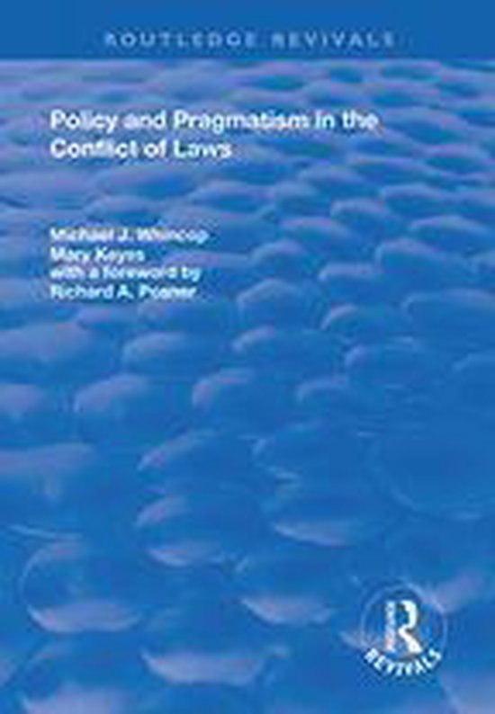 Routledge Revivals - Policy and Pragmatism in the Conflict o ... - cover