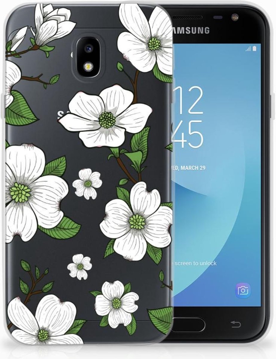 Samsung Galaxy J3 2017 TPU Case Dogwood Flowers