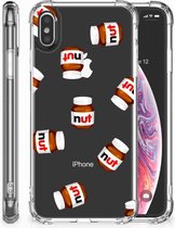 Geschikt voor iPhone Xs Max TPU-siliconen Hoesje Nut Jar