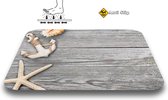 Badmat Papillon avec impression - 60x40 cm - Anchor & Starfish