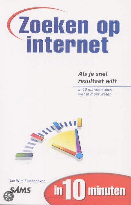 Cover van het boek 'Zoeken op internet in 10 minuten'