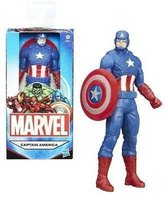 Captain America Avengers Speelfiguur - Blauw / Rood - 15 cm - Endgame - Marvel