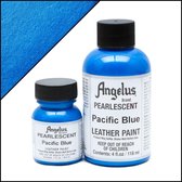 Angelus leerverf - Parelmoer effect : Oceaan Blauw 118ml / 4oz