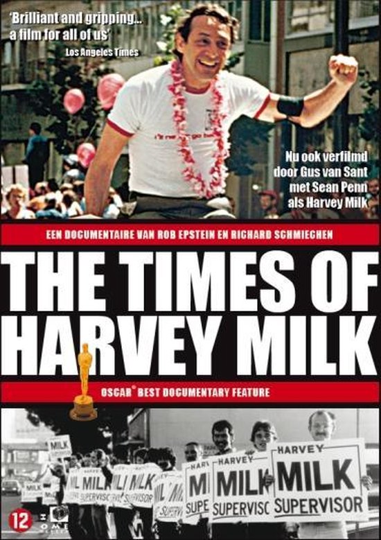 Cover van de film 'Times Of Harvey Milk'