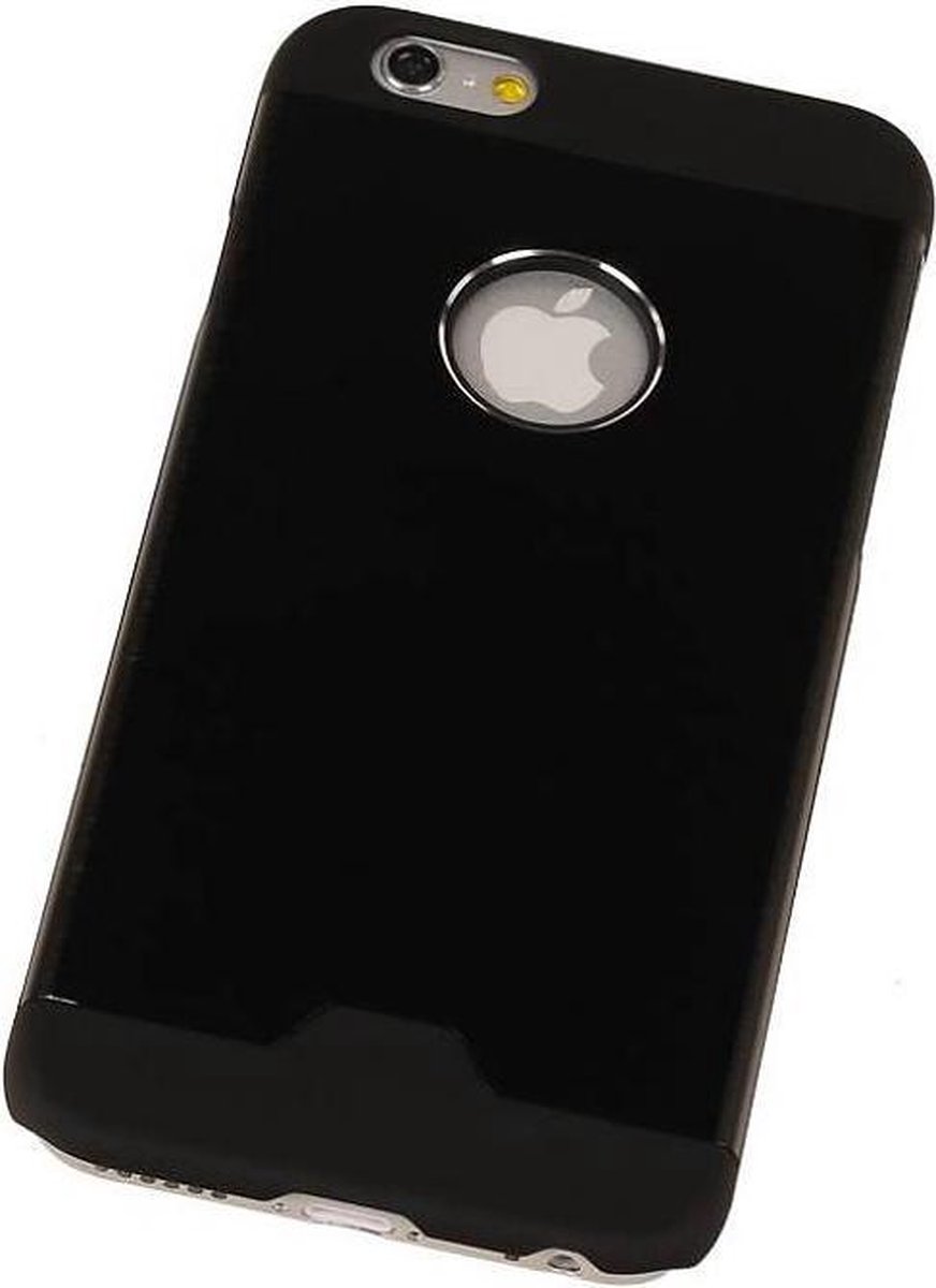 Lichte Aluminium Hardcase Geschikt voor iPhone 6 Plus Zwart
