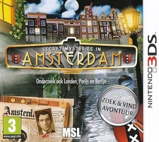 Secret Mysteries in Amsterdam – 2DS + 3DS