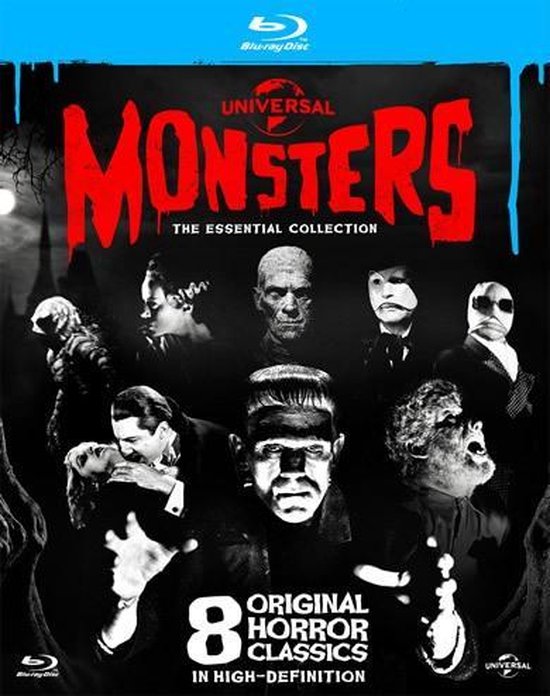 Cover van de film 'Universal Monsters: The Essential Collection'