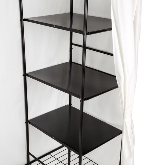 TecTake - Armoire en métal avec rideau - 402491