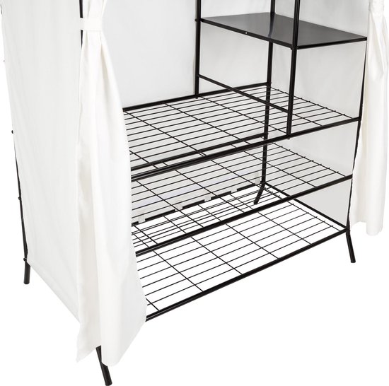 TecTake - Armoire en métal avec rideau - 402491