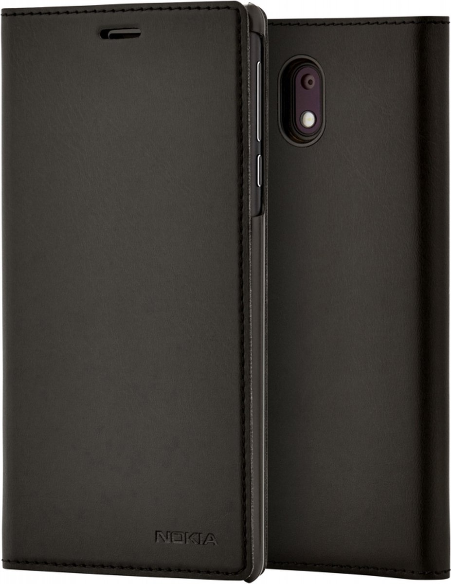 Nokia Slim Flip Case - zwart - voor Nokia 3
