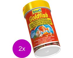 Tetra Visvoer Goldfish Vlokken - Vissenvoer - 2 x 100 ml