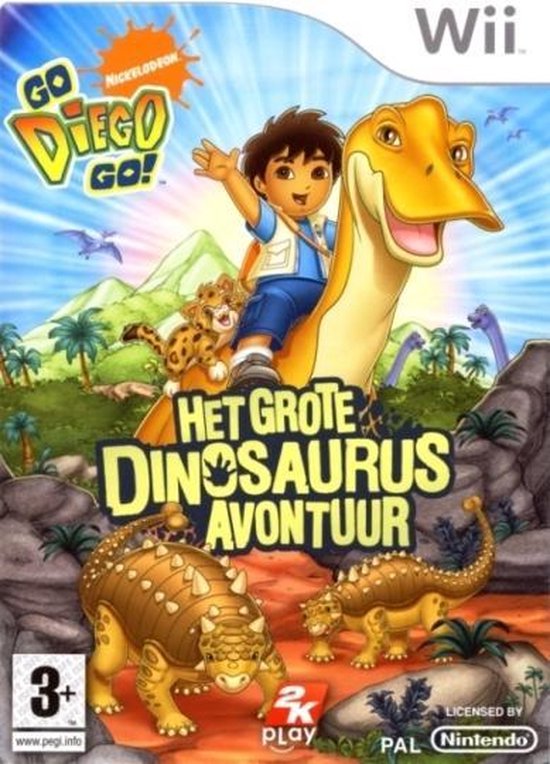 Go Diego Go! Het Grote Dinosaurus Avontuur - Wii
