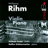 Andreas Seidel & Steffen Schleiermacher - Rihm: Music For Violin And Piano (CD)