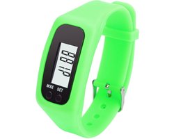 Digitale LCD Stappenteller - Run Stap - Calorie - Loopafstand - Teller - Stappenteller - Groen