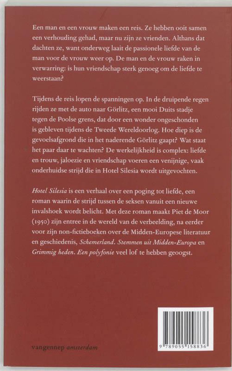 Hotel Silesia - back cover