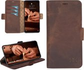 Bouletta - Samsung Galaxy S8 Leer BookCase hoesje Antic Brown