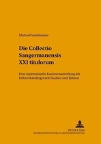 Freiburger Beitraege Zur Mittelalterlichen Geschichte- Die Collectio Sangermanensis XXI Titulorum