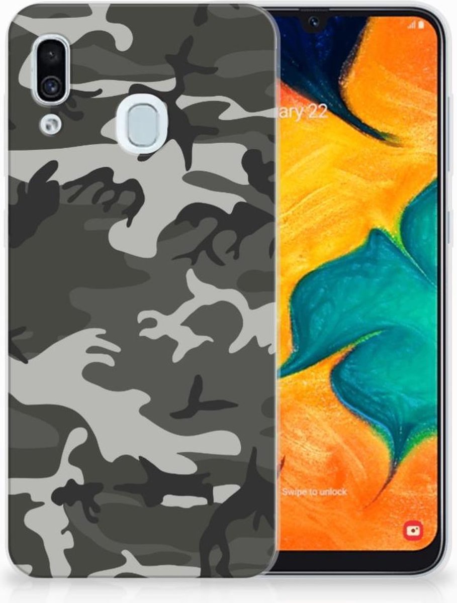 Samsung Galaxy A30 TPU bumper Army Light