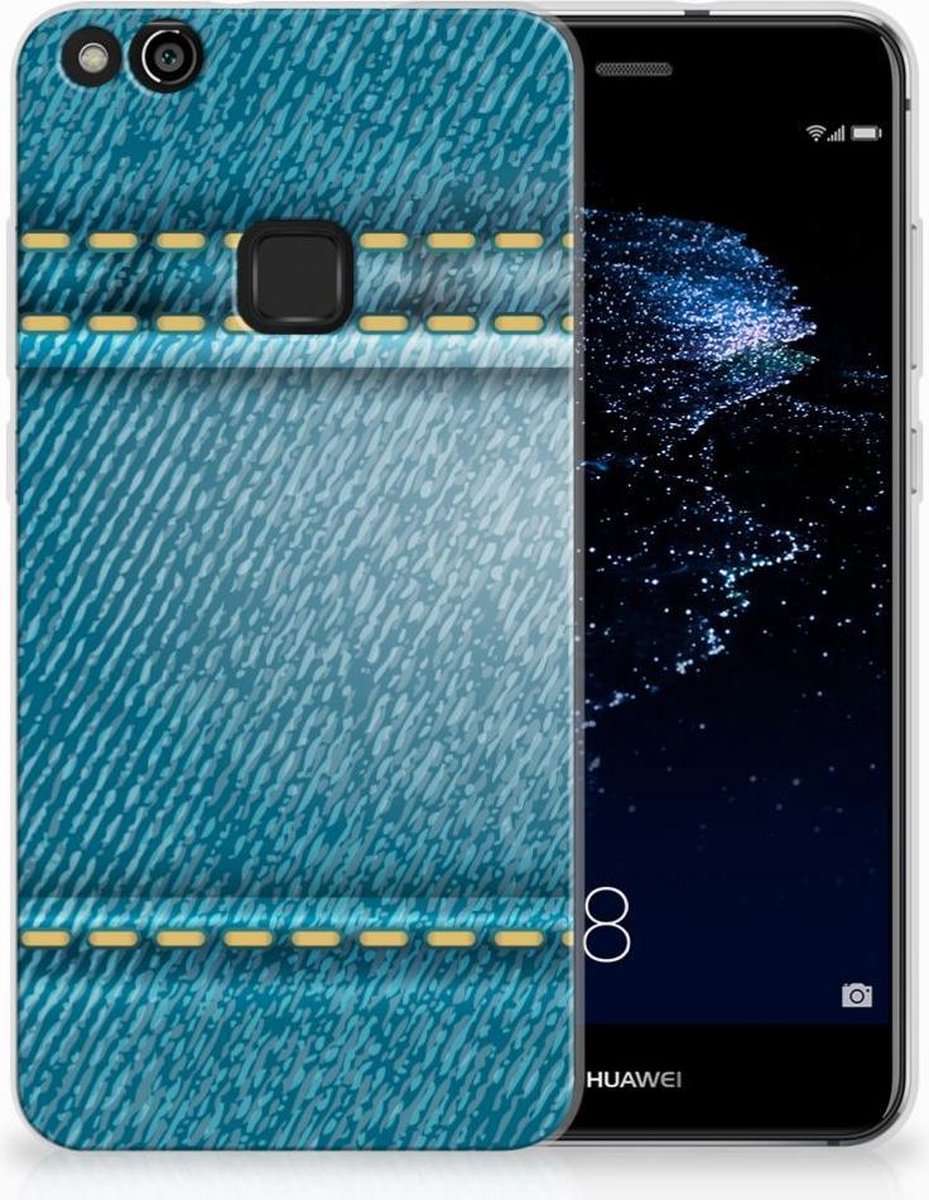 Huawei P10 Lite Silicone Back Cover Jeans