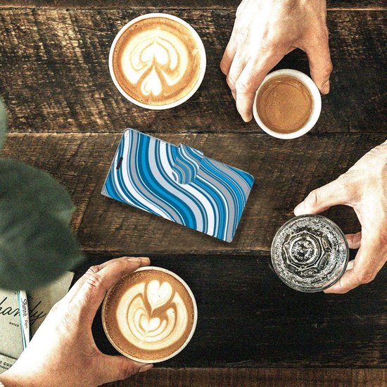 Housse pour Sony Xperia Z3 Coque Vagues Bleues