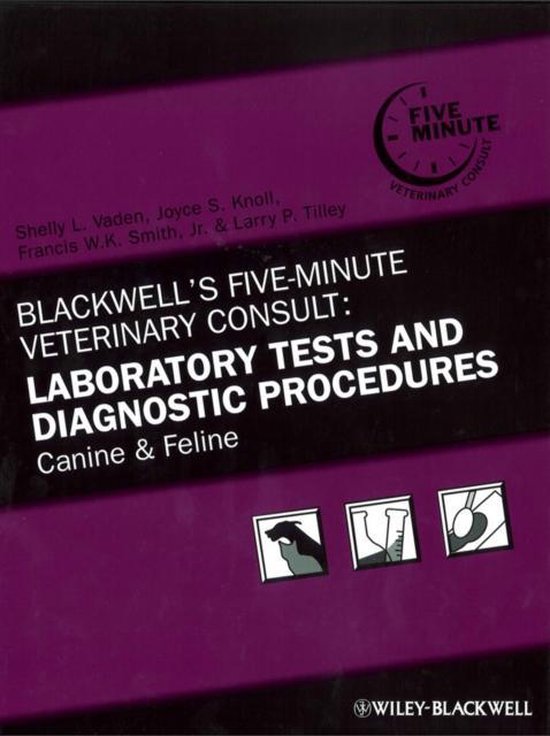 Blackwell's Five-Minute Veterinary Consult: Laboratory Tests ... - cover