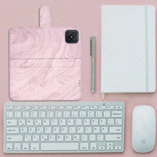 Coque OPPO Reno4 Z Coque pour Rose Marble