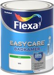 Flexa Easycare - Muurverf Mat - Badkamer - Wit - 1 liter