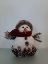 Sneeuwpop ter decoratie