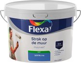 Flexa - Strak op de muur - Muurverf - Mengcollectie - 100% Iris - 2,5 liter