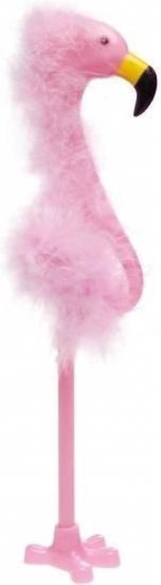 Flamingo Boa Balpen | Licht Roze